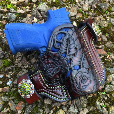 hand tooled leather holsters